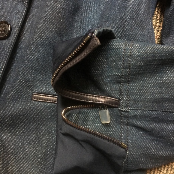 LORO PIANA - Leather Trim blazer jacket, 8 - Picture 4 of 5